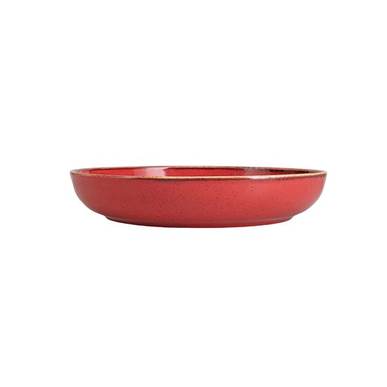 Tigela em porcelana, 22cm/0,83L, "Seasons", Vermelho - Porland