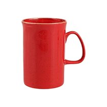 Porcelain mug, 325ml, "Seasons", Red - Porland