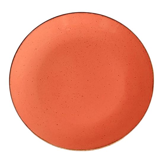 Porcelain plate, 30cm, "Seasons", Orange - Porland