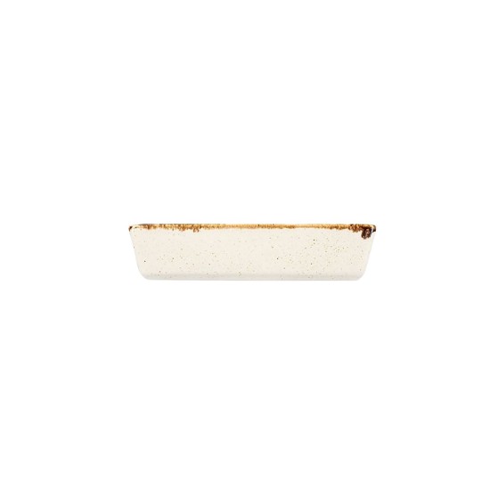 Tallrik för servering av frukost, porslin, 13 × 8,5 cm, beige, "Seasons" - Porland