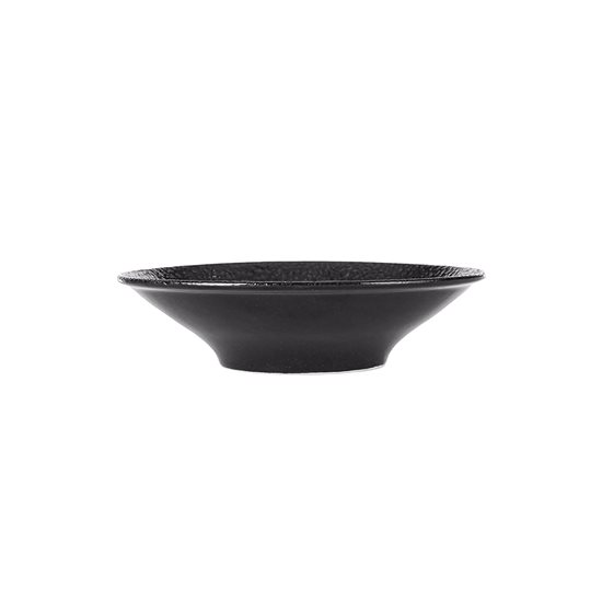 Plato hondo, porcelana, 20cm, "Ethos Black Moss" - Porland