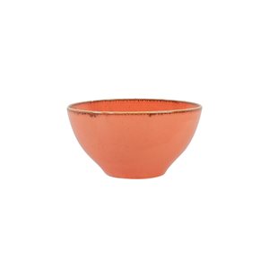Porcelain bowl, 16cm/0.77L, "Seasons", Orange - Porland