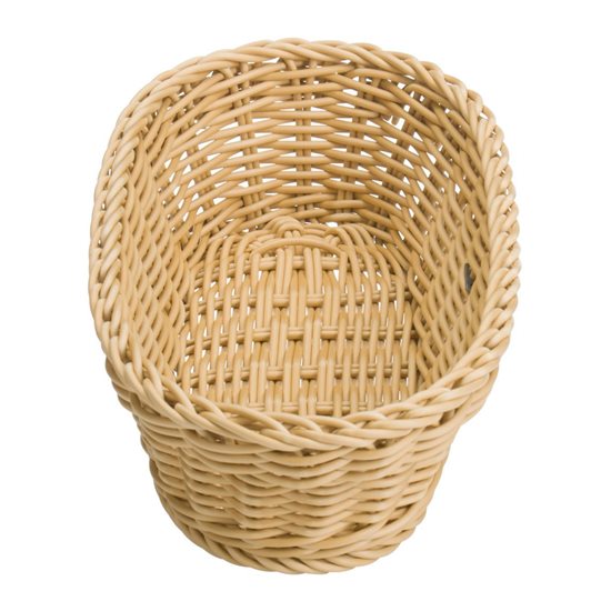 Oval bread basket, 28 x 16 cm, Light Beige - Saleen