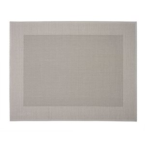 Placemat, 42 x 32 cm, "Home", Light Taupe - Saleen