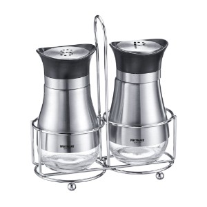 Salt and pepper shaker set with stand, "Lisabona" - Westmark