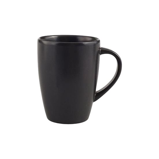 Porcelain mug, 285ml, "Seasons", Black - Porland