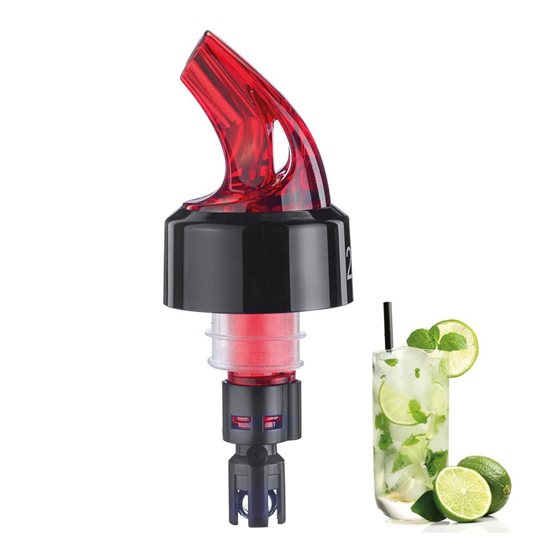 Measure pourer for cocktails, 2 cl, red - Westmark