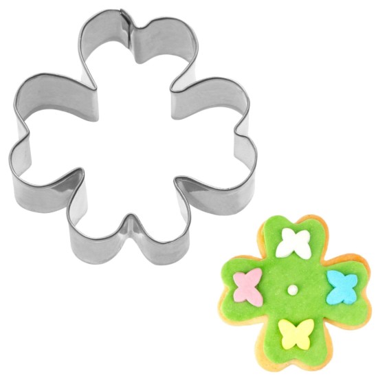 Cortador de galletas "Cloverleaf", 6 cm - Westmark