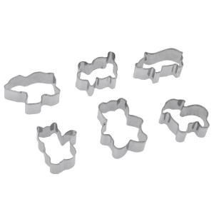 Set of 6-piece cookie cutters, "Animals" - Westmark