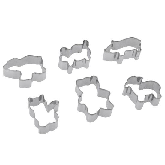 Conjunto de cortadores de biscoitos de 6 peças, "Animais" - Westmark