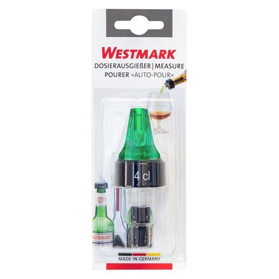 Measure pourer for cocktails, 4 cl, green - Westmark