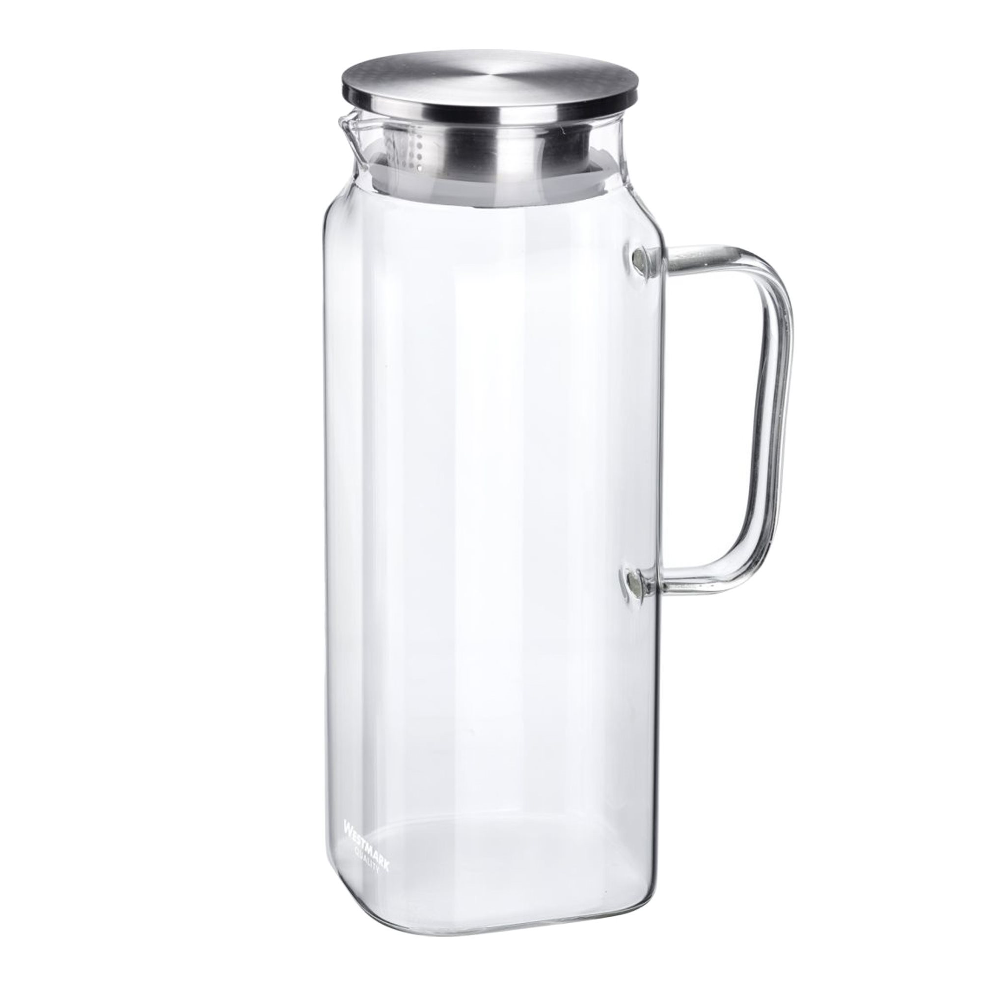  Glass Carafe with Lid, Glass Jug Water Carafe Made of