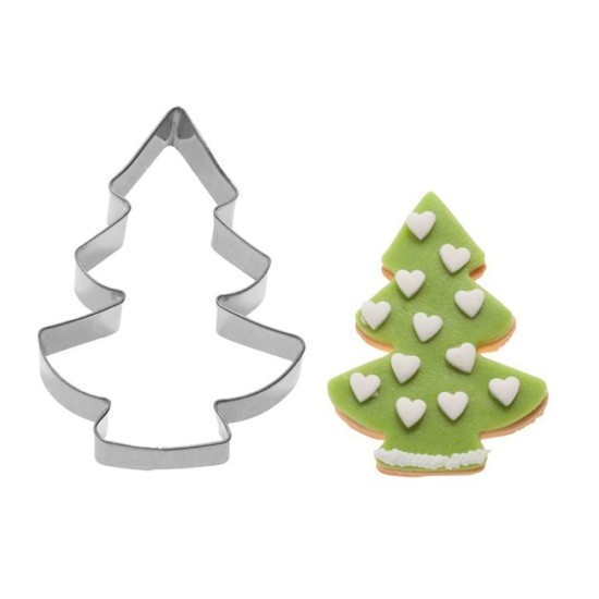 Christmas tree shaped cookie cutter, 6 cm, "Tree" - Westmark