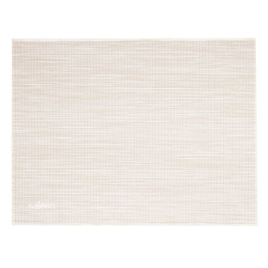 Επιτραπέζιο χαλάκι, 43 x 30 cm, "Uni", Μπεζ/Λευκό - Saleen