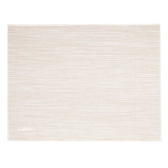 Bordmåtte, 43 x 30 cm, "Uni", Beige/Hvid - Saleen