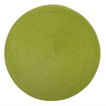 Round placemat, 38 cm, "Circle", Green - Saleen