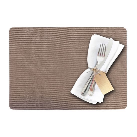 Placemat, 43 x 30 cm, "Terra", Beige - Saleen