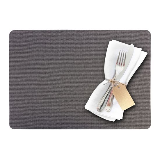 Placemat, 43 x 30 cm, "Terra", Taupe - Saleen