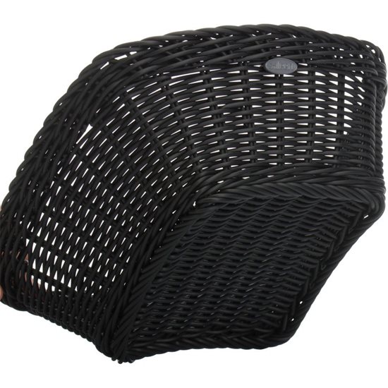Square bread basket, 23 x 23 cm, Black - Saleen