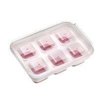 Set of 2 ice cube moulds, with lid, "CUBE" - Westmark