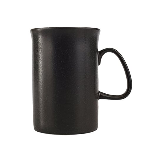 Porcelain mug, 325ml, "Seasons", Black - Porland