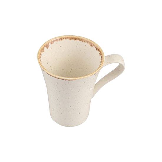 Caneca porcelana, 300ml, "Estações", Bege - Porland