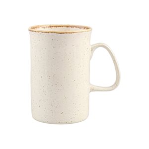 Porcelain mug, 325ml, "Seasons", Beige - Porland