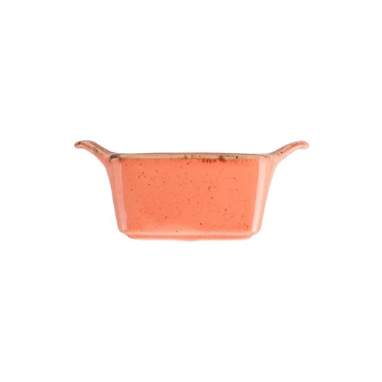 Mini tál, porcelán, 10 cm, "Seasons", Narancs - Porland