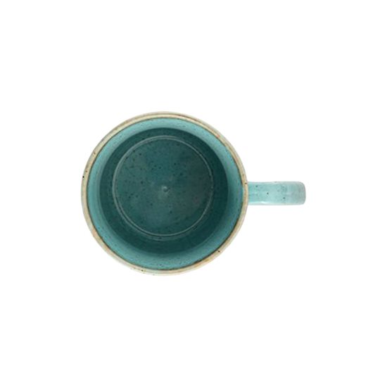 Porcelain mug, 325ml, "Seasons", Turquoise - Porland
