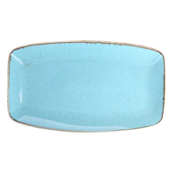 Platter, 31 × 18 cm, turquoise, Alumilite Seasons - Porland