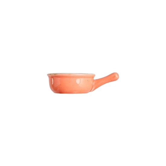 Mini miska s rukoväťou, porcelán, 9,5 cm, oranžová, "Seasons" - Porland