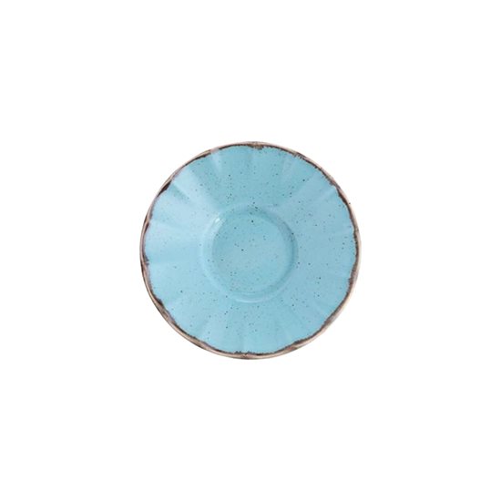 Platillo de taza de té, 11 cm Temporadas de alumilita, Turquesa - Porland