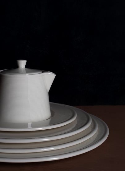 Tējas krūze ar apakštasīti, porcelāns, 170ml, "Alumilite Line" - Porland