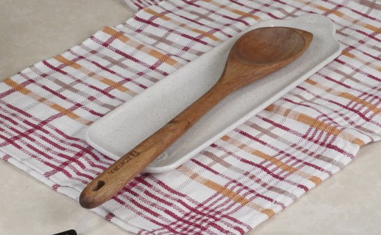 Corner spoon, acacia wood, 35 cm - Zokura