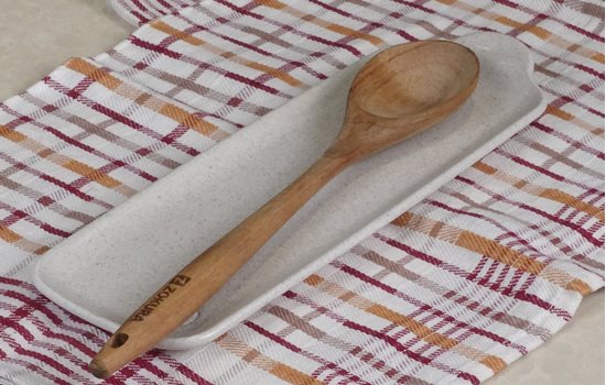Cuillère, bois d'acacia, 32 cm - Zokura