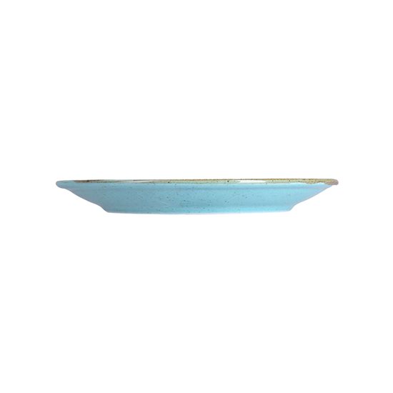 Porcelain plate, 24cm, "Seasons", Turquoise - Porland