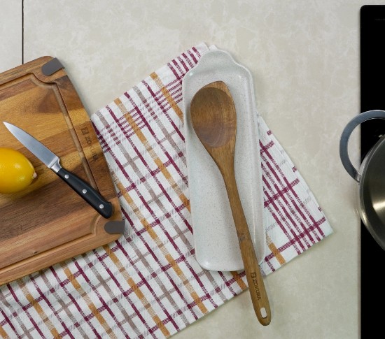 Corner spoon, acacia wood, 35 cm - Zokura