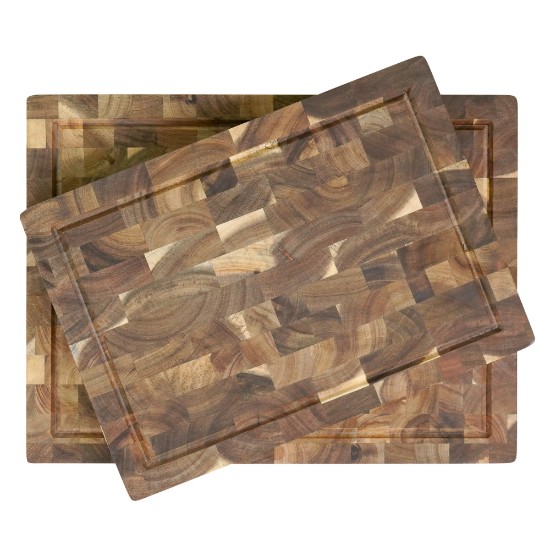 Cutting board, acacia wood, 40 × 30 cm, 3.5 cm thickness - Zokura