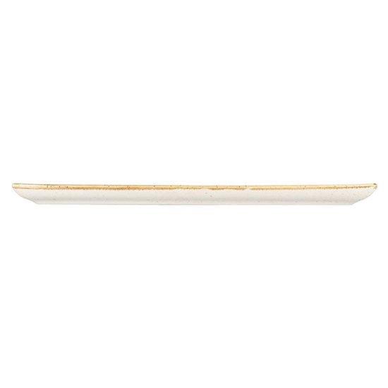 Rectangular Alumilite Seasons platter 35 x 16 cm, Beige - Porland  