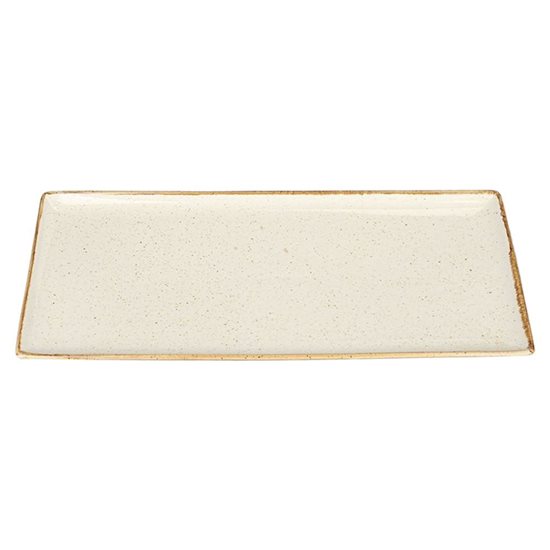 Rektangulær Alumilite Seasons plade, 35 x 16 cm, Beige - Porland  