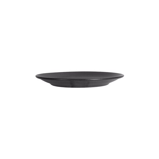 Porcelianinė pietų lėkštė, 18 cm, juoda, "Seasons" - Porland