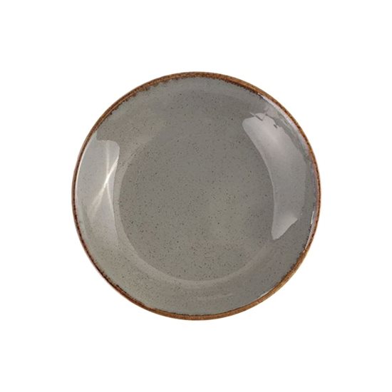 Assiette creuse Alumilite Seasons 21 cm, Gris foncé - Porland