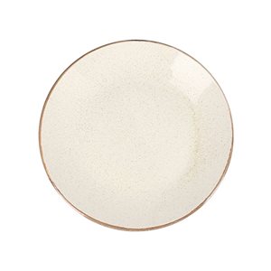 Porcelain plate, 24cm, "Seasons", Beige - Porland