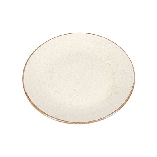 Porcelain plate, 24cm, "Seasons", Beige - Porland