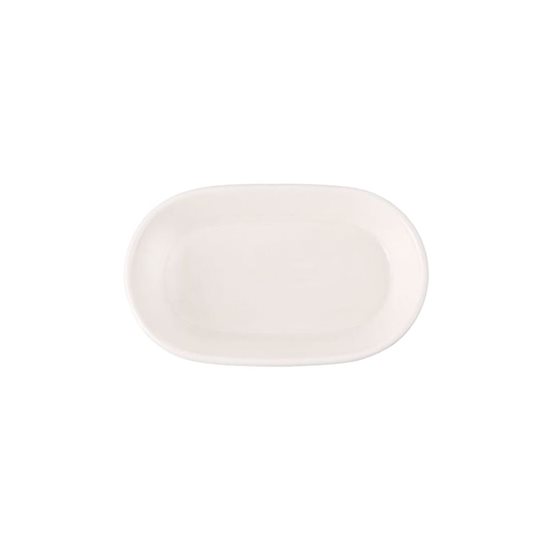 Oval Alumilite Líne sailéad platter 19 x 12 cm - Porland 