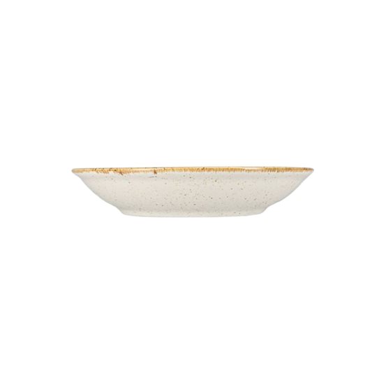 Globok krožnik, 21 cm, porcelan, Seasons, bež - Porland