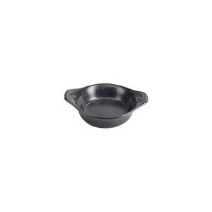 Mini bowl, porcelain, 7 cm, black, "Seasons" - Porland