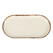 30 x 15 cm "Alumilite Seasons" platter, Beige - Porland
