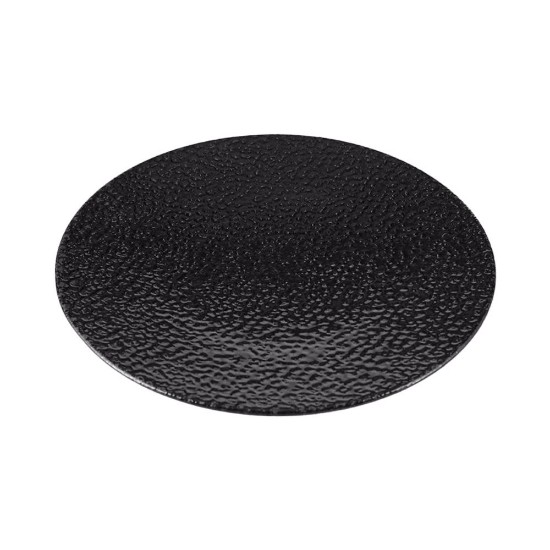 Porcelán tányér, 28 cm, "Ethos Black Moss" - Porland