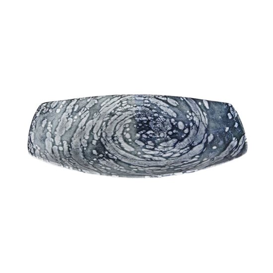 Oválný talíř, porcelán, 27x17cm, "Ethos Vortex" - Porland